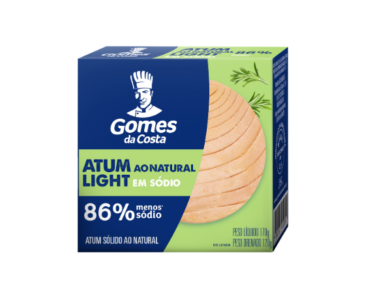 Atum light ao natural em sodio