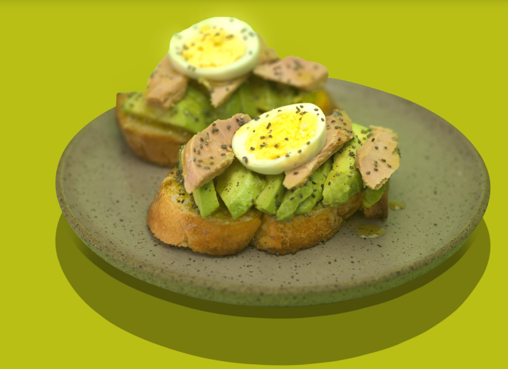 Avocado Toast com Atum
