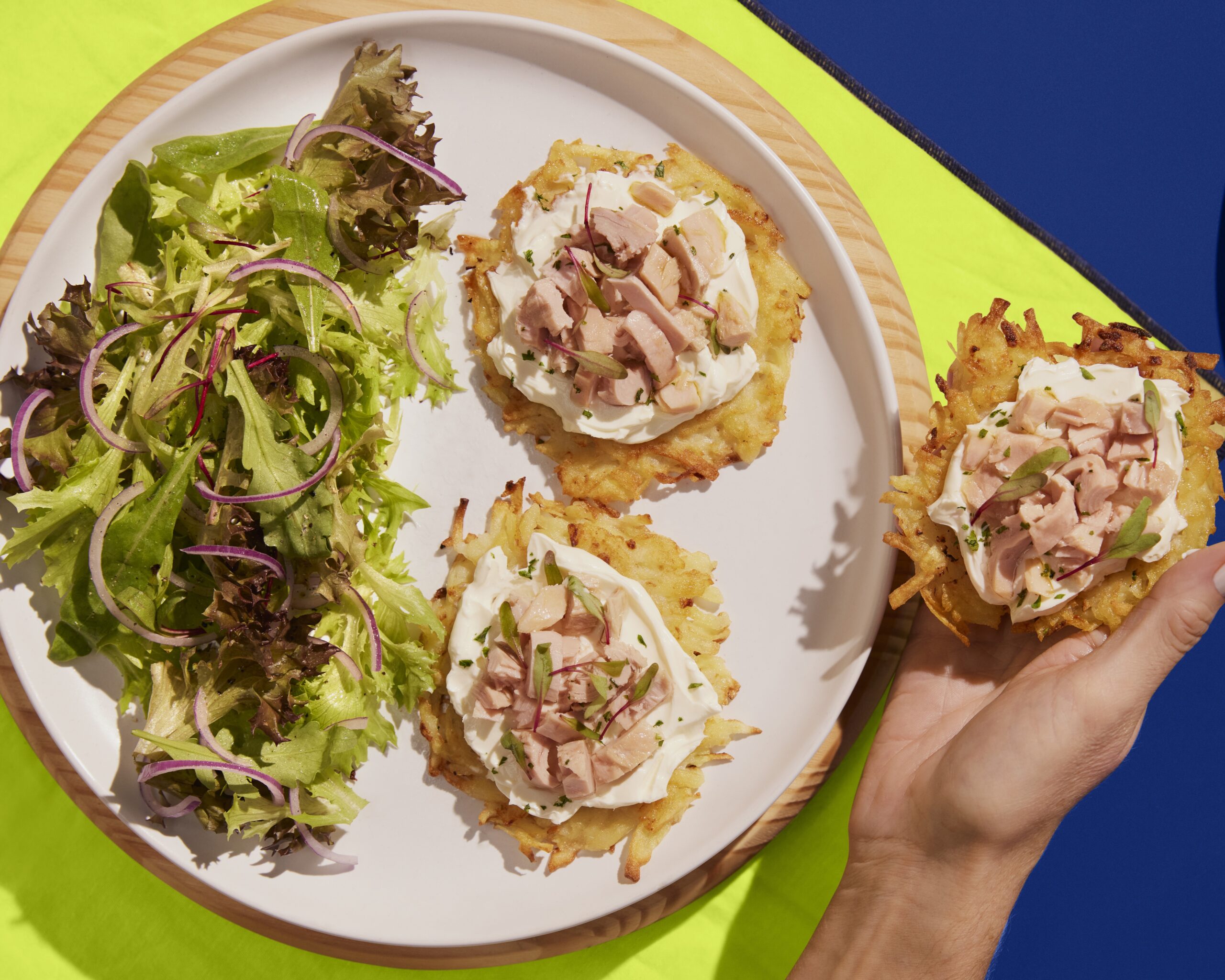 Batata Rosti com Atum