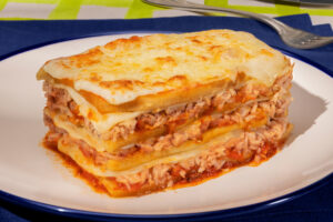 Lasanha de Berinjela e Sardinha