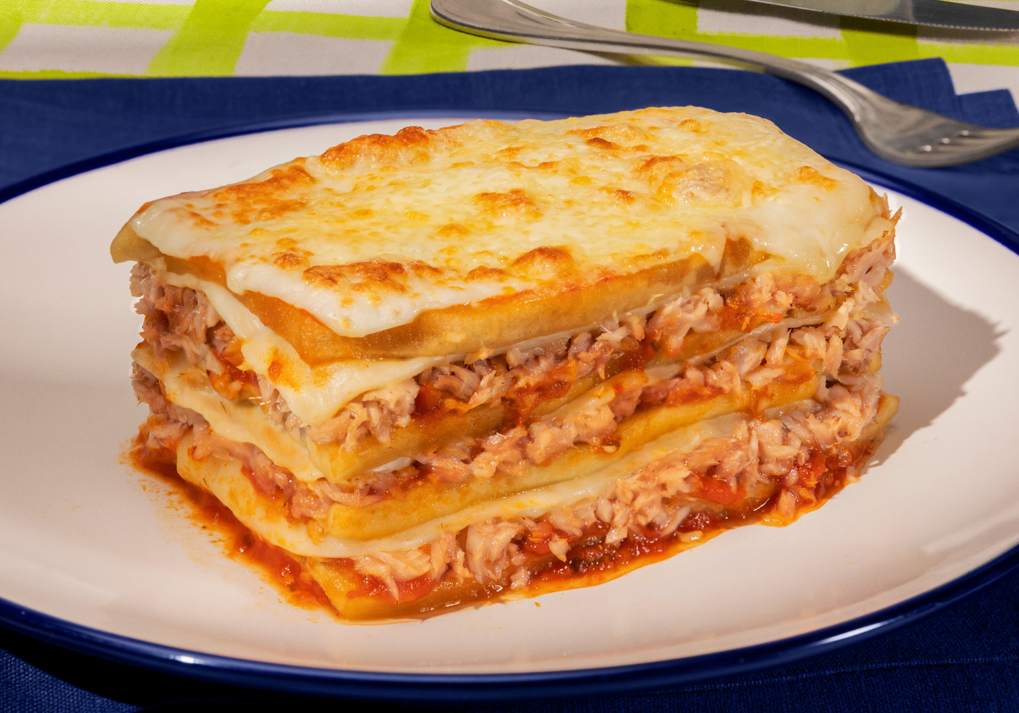 Lasanha de Berinjela e Sardinha
