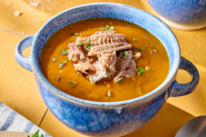 Caldinho de Sardinha com Abóbora